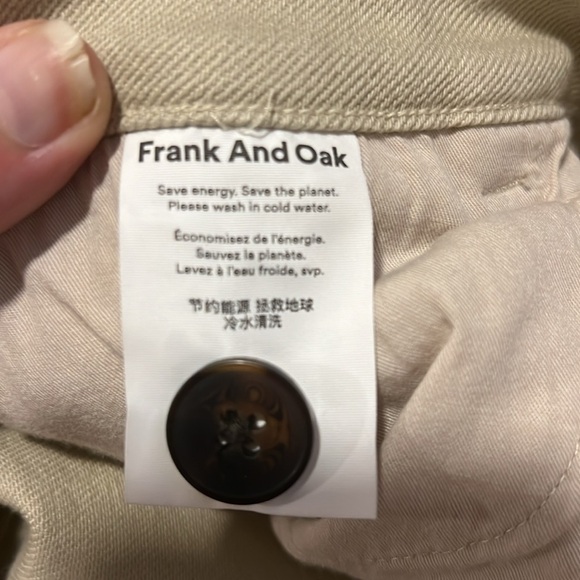 Frank & Oat Khaki Organic Cotton Pants - Picture 12 of 13